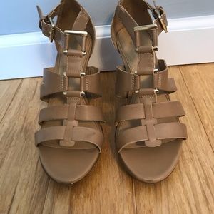 Naturalized Nude Strappy Heels